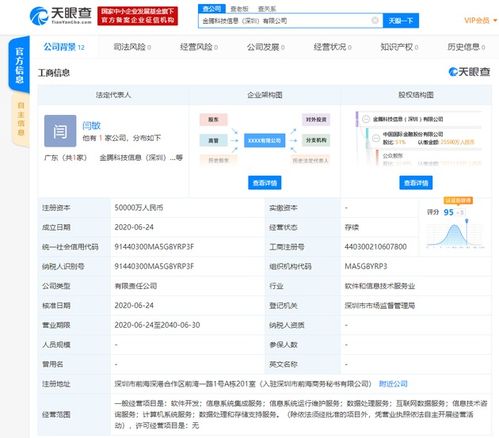 騰訊聯手金融巨頭，5億元注資落地深圳，共拓信息系統集成新篇章